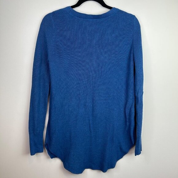 Naturals Relection blue knit sweater size‎ medium - Picture 5 of 5
